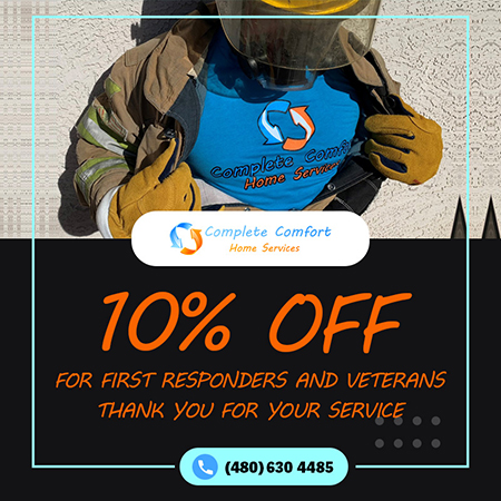 10% Off for First Responders and Veterans